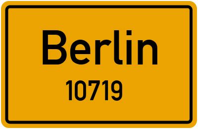 PLZ 10719 Berlin: Bezirk(e), Karte, Fläche und Einwohner.